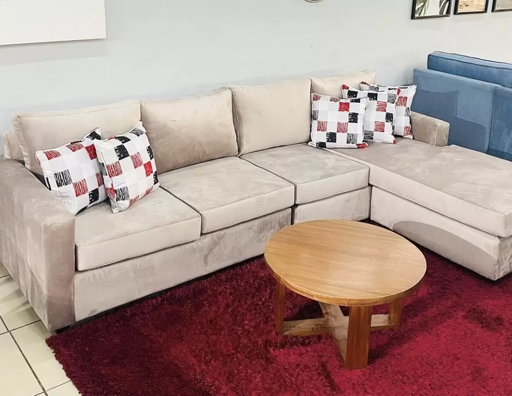 Esme L-Shape Sofa - Calidad Furniture Store