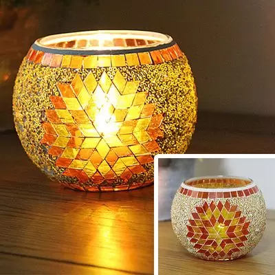 Moroccan candle holder