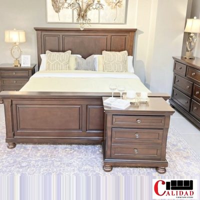 Forest Queen Size Bed Set - Calidad Furniture Store