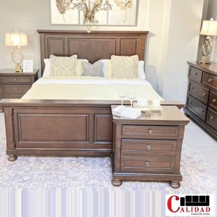 Forest Queen Size Bed Set - Calidad Furniture Store