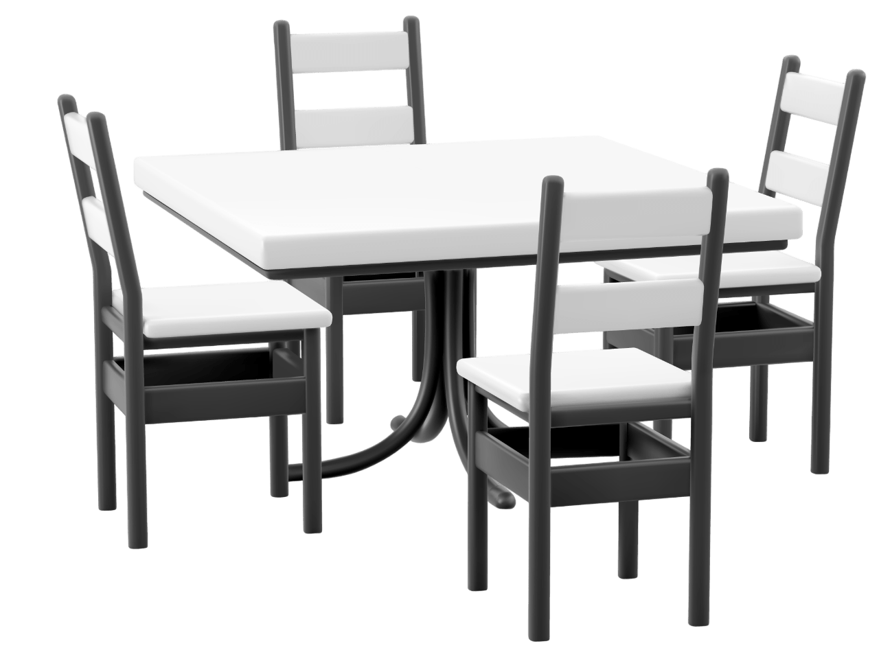4 seater dinning set