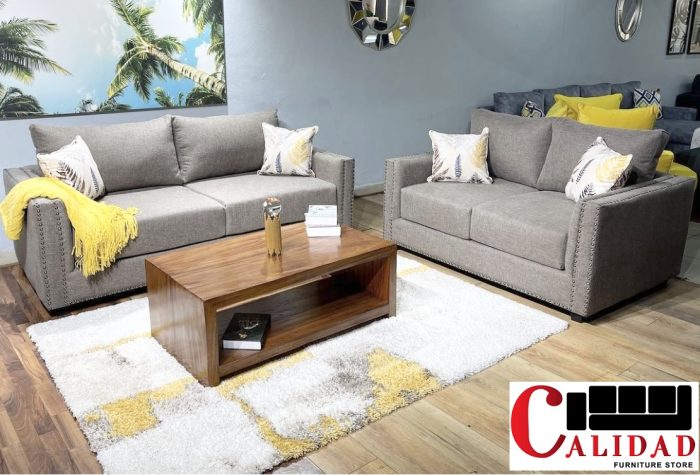 Atticus fabric Sofa- 5 seater - Calidad Furniture Store