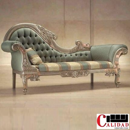 Esmeralda Chaise Lounge Sofa - Calidad Furniture Store
